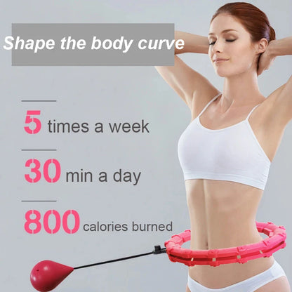 Hoops Abdominal Waist Exercise