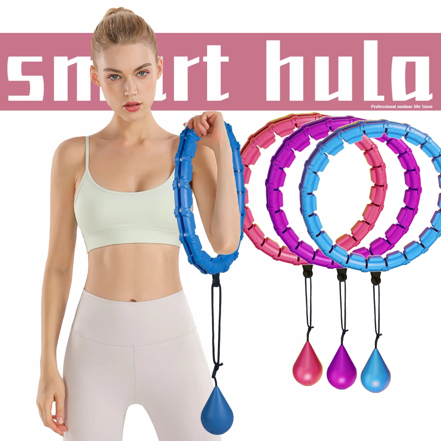 Hoops Abdominal Waist Exercise